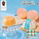 早割期間中!【通常価格3,960円⇒3,780円】お中元 <ホシフルーツ>山梨の白桃ぜりぃ 6個 御中元 夏ギフト ギフト 贈答 送料込み お取り寄せ お土産 ...