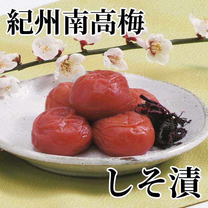 品質規格A級品の紀州南高梅をしその風味豊かな「しそ漬」に仕上げました。【商品提供者コメント】 ●名称／調味梅干 ●商品内容／450g（塩分12〜14％） ●原料原産地／うめ＝和歌山県産　しそ＝宮崎県産 ●賞味期間／常温で6ヵ月　 ●原材料／梅、しそ、漬け原材料（食塩、糖類（果糖ぶどう糖液糖、果糖）、醸造酢、たん白加水分解物）／酒精、酸味料、調味料（アミノ酸等）、野菜色素、甘味料（ステビア）、（一部に大豆を含む） ●保存方法／常温にて保存してください。 ●製造者名(加工業者名)／株式会社梅一番井口（和歌山県日高郡みなべ町西本庄1224） 【キャンセルについて】 ●お申し込み後のキャンセルは、原則受け付けておりません。 【配送について】 ●こちらの商品は6日〜10日程度でお届けいたします。 また、常温便でのお届けとなります。あらかじめご了承下さい。 ※農産物、水産物等については天候、作柄状況により、商品のお届けが前後する場合がございます。あらかじめご了承ください。 ●年内お届けのご希望は、2026年12月15日（火）までにお申込みください。12月16日（水）以降は年内にお届けできない場合があります。 なお、年始の発送は2027年1月6日（水）からとなります。 ●お届けまでに祝日・大型連休・年末年始等をはさむ場合、お届けに日数がかかることがございます。あらかじめご了承ください。 ●お受け取り頂けない商品につきましては、再発送、ご返金、ポイントの返還は致しかねます。あらかじめご了承下さい。 【のし・について】 ●一部の商品はのしのご希望を承ります。 ※選択肢にないのしの種類はお選びいただけません。 ※名入れはお受けできません。 ※商品によっては「短冊のし」や「簡易のしシール」でお届けとなる場合がございます。 ※ゆうパケットでお届けする商品にはご指定できません。 ●「御歳暮のし」をご指定いただきました商品は、配達希望日のご指定がない場合は2026年12月1日（火）以降順次お届けいたします。 ※青果物等、配達期間限定の商品は「御歳暮のし」をご指定いただいても、12月1日（火）以前にお届けする場合がありますので、あらかじめご了承ください。 【配達不可地域について】 ●島しょ（東京都・鹿児島県・沖縄県）の一部へのお届けについては、生もの（消費・賞味期間5日以内）・生鮮品 （果物・野菜・活魚介類）の一部・冷凍品・生花（セット商品を含む）は受付ができませんのでご了承ください。 【その他ご注意】 ※表示価格（商品代金）には送料・消費税が含まれています。 ※商品画像はイメージです。「商品内容」として記載されていないものや「小道具類」はお届けする商品に含まれておりませんので、商品内容をお確かめの上、お申込みください。 ※消費・賞味期間5日以内の商品をお申込みの場合は、お届けが消費・賞味期限の最終日になることがありますのでご了承ください。 ※青果物のサイズ指定はできません。天候によりお届け期間が変更になる場合がございます。果物については種が入る場合もあります。 ※「消費期間」は製造(加工)日から安全に召し上がれる日まで、「賞味期間」は製造(加工)日から品質の保持が十分に可能な日までをそれぞれ期間で表示しています。お届け日からの期間を保証するものではありません。 ※複数の商品がセットになっている場合、最も短い期間を表示しています。なお、法律に基づく賞味（消費）期限については、各お届け商品に記載しています。 ※花卉・花弁の開花状態及び花色、リボン、ラッピング(包装)等は多少異なる場合があります。 ※商品のパッケージ・小物のデザインは変更になる場合があります。 ※複数商品の一括送付及び同時発送はできません。また、ご依頼主様とお届け先様が同じ場合、同日のお申込みであっても商品によりお届け日が異なる場合がございますので、あらかじめご了承ください。 ※天候や生育状況等により予定の時期よりもお届けが前後することがございます。その際は、早着・ 遅延のご案内、代替商品又は解約等のご案内をさせていただく場合がございます。 【季節の贈り物に】 お年賀 迎春 お正月 年末年始 バレンタイン ホワイトデー 卒業式 卒園式 入学式 入園式 母の日 父の日 御中元 お中元 暑中御見舞 残暑御見舞 敬老の日 ハロウィン クリスマス 冬ギフト お歳暮 御歳暮 【ちょっとした手土産・プレゼントに】 御祝 御礼 謝礼 御挨拶 粗品 お使い物 贈答品 ギフト プレゼント お土産 手土産 贈りもの 進物 お返し 【お祝い・お返しの品に】 引き出物 お祝い 内祝 結婚祝 結婚内祝 出産祝 出産内祝 引き菓子 快気祝 快気内祝 プチギフト 結婚引出物 七五三 卒業祝い 卒園祝い 入学祝い 入園祝い 進学内祝 入学内祝 寿 開店祝 開業祝 新築祝