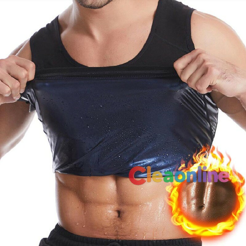 サウナ トップス タンクトップ 発汗 効果 サウナ ダイエット 袖なし シャツ メンズ...
