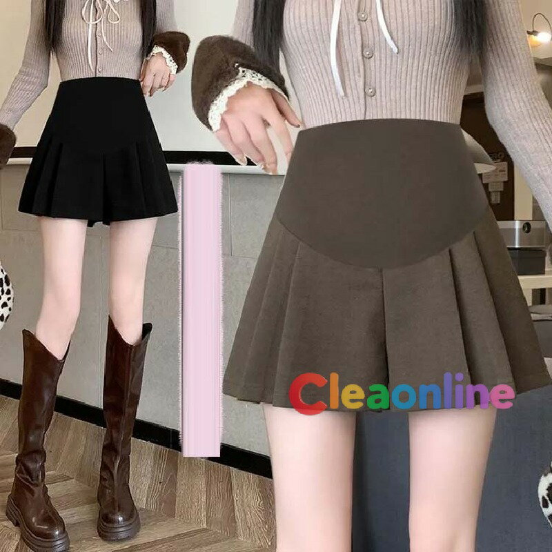 冬 秋冬 冬用 秋 厚手 マタニティ ショートパンツ マタニティ レディース ショート...