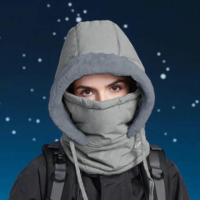 フードウォーマー バラクラバ フード付きネックウォーマー ふわふわ 厚手 防寒 秋冬 冬用 裏起毛 暖かい 4way 3way 防水 撥水 防風防寒 柔らかい フリース ボア メンズ レディース ネックウォーマー フェイスガード マフラー スノーボード