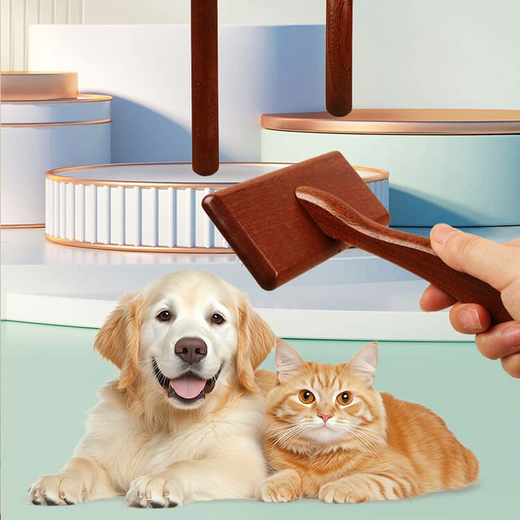 犬猫用 ペット用ブラシ 犬ブラシ スリッカーブラシ 猫ブラシ ペットブラシ 短毛 中...