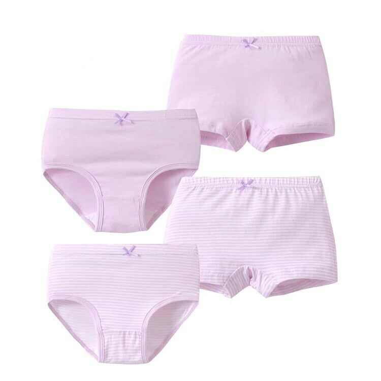 ジャパンSelectの4枚セット 女の子 ショーツ ボクサーパンツ インナーパンツ ガールズ 女の子 キッズ 下着 綿混 スタンダード 女児ショーツ インナー 肌着 子供 キッズ パンツ かわいい ジュニア アンダーウェア 保育園 幼稚園 小学生 4枚組｜アングル3