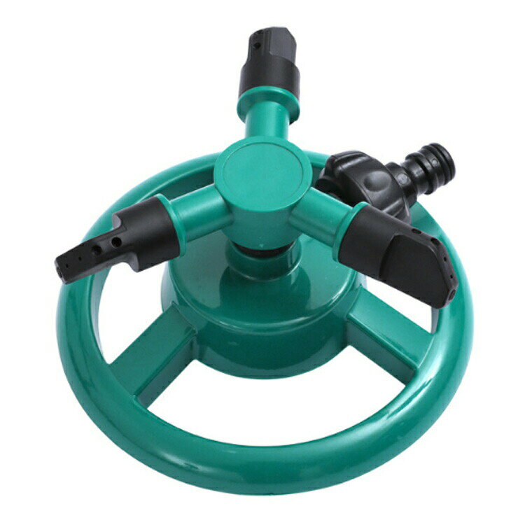 家庭用 芝生 自動回転式 灌漑 DIY 散水機 360度回転 広範囲 角度調節可能 芝生 散...