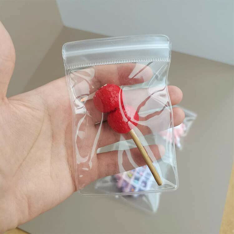 ケース スクイーズ 袋 チャック付き 小物入り 15枚セット 替え袋 クリア 袋 DIY 小分け バッグ入り にぎにぎ おもちゃ 15枚セット バッグ 送料無料 18x18cm 15x15cm 13x13cm 10.5x10.8cm japanselect-10012357 ジャパンSelect サンプル画像3