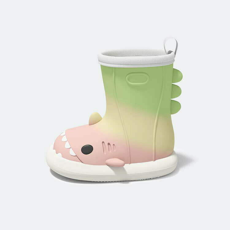 キッズ 長靴 レインブーツ キッズ 子供用 レインシューズ サメ柄 雨具 男の子 女の...