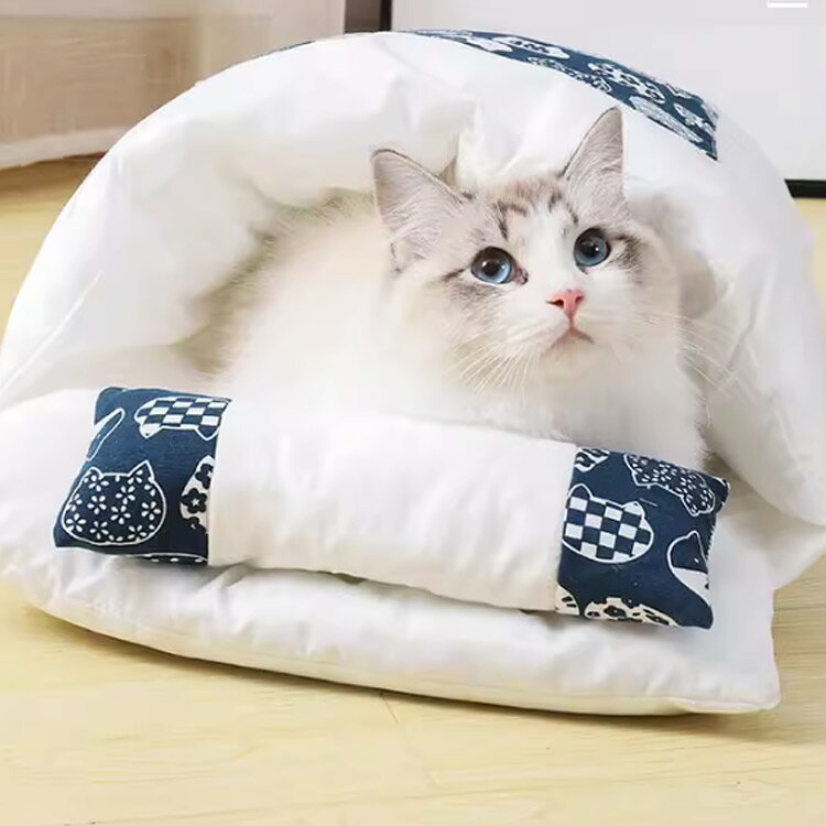 あったか猫ドーム型洗濯可能クッション猫猫?ペットペット布団キャットハウス小型犬...