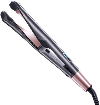 【送料無料】ストレートヘアアイロン ストレート/カール2way 26mm マイナスイオン 140-200℃ デジタル温度表示 ヘアアイロン 男女兼用