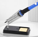 コテ台 はんだごてホルダー はんだごてスタンド スプリングホルダー はんだサポート クリーニングスポンジ付き 、はんだごてサポートステーション,はんだごて台はん...