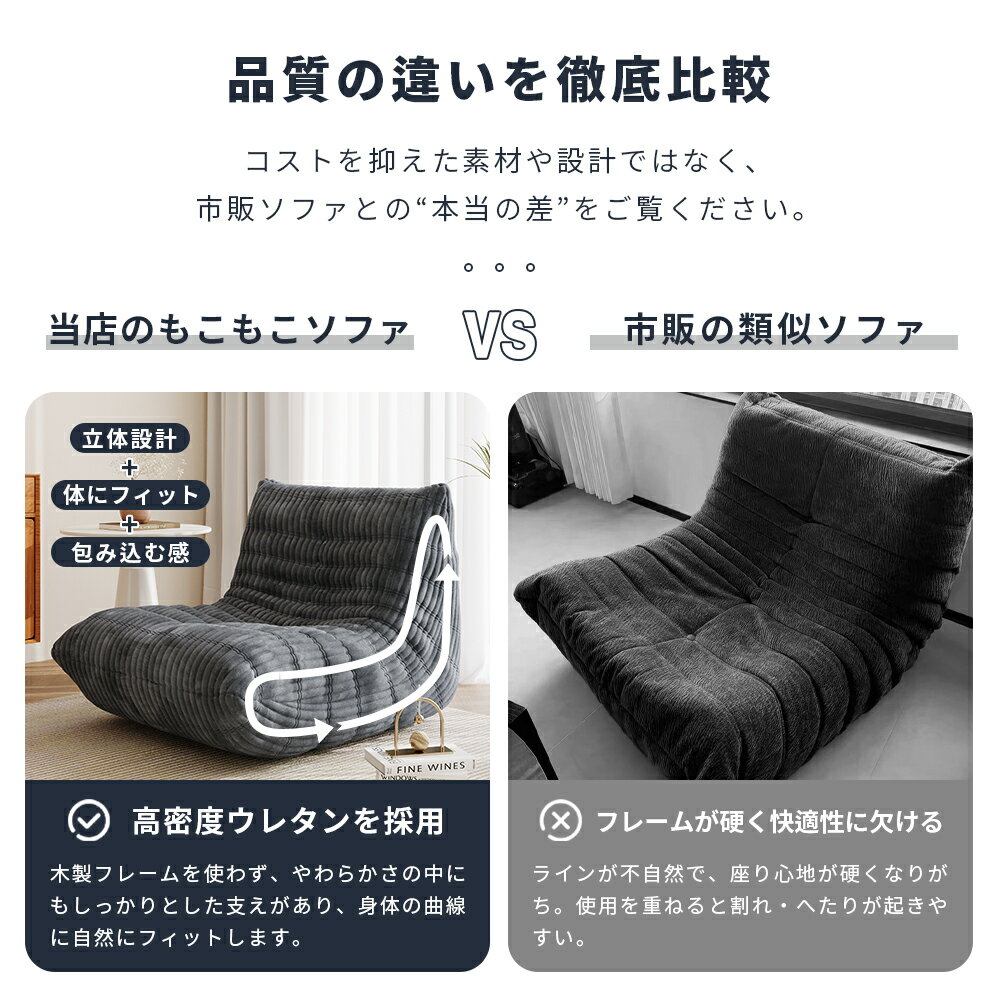 ＼10%クーポン付き/もこもこコーデュロイロー...の紹介画像3