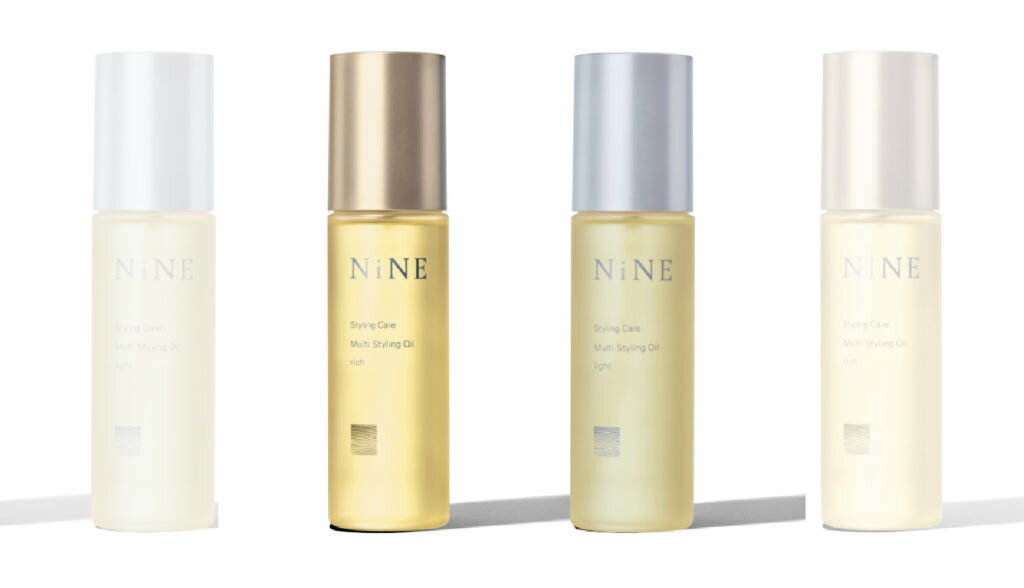 ナイン ヘアオイル 【選べる種類】NINE（ナイン）　マルチスタイリング　ヘアオイル100ml