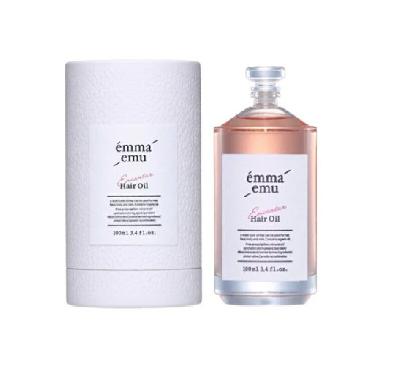 エマ・エミュー エンカンタール ヘアオイル emma-emu Hair Oil 100mL　ピオニー＆ムスクの香り