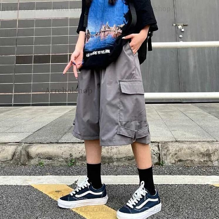 カーゴパンツ パンツ レディース メンズ ハーフパンツ ジャージ ズボン カーゴ カ...