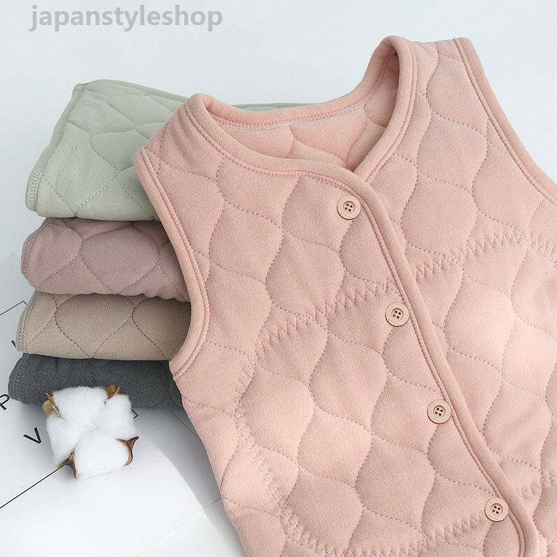 ダウンベスト アウター こどもベスト ベスト ベビーベスト インナーベスト トップス キッズ 男の子 女の子 子供服 羽織り 上着 おでかけ 防寒 無地 シンプル おしゃれ カジュアル 春 秋 冬 送料無料