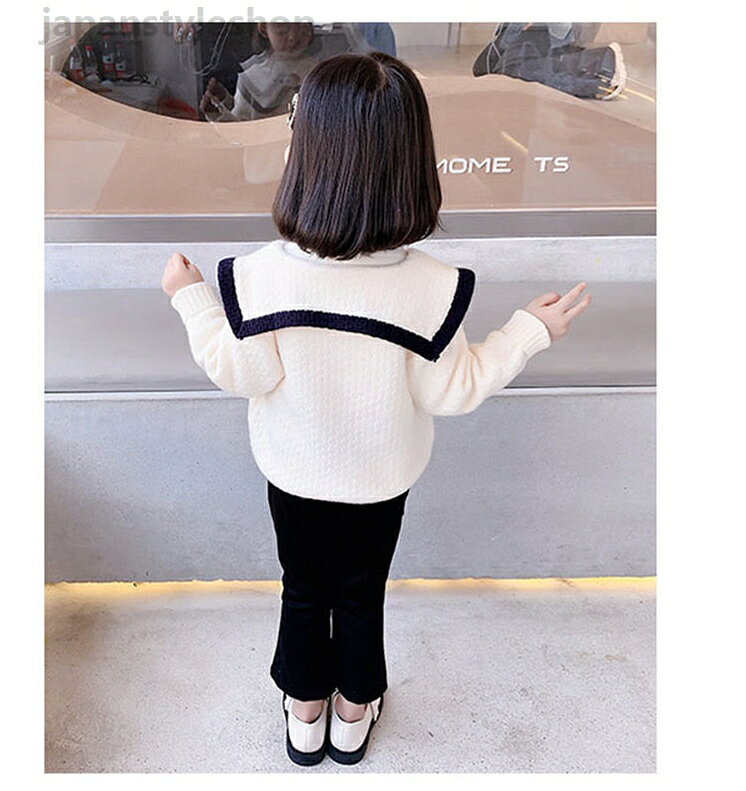 コート カーディガン セーター ニット キッズ 子供用 女の子 ラペル お嬢様風 女児...