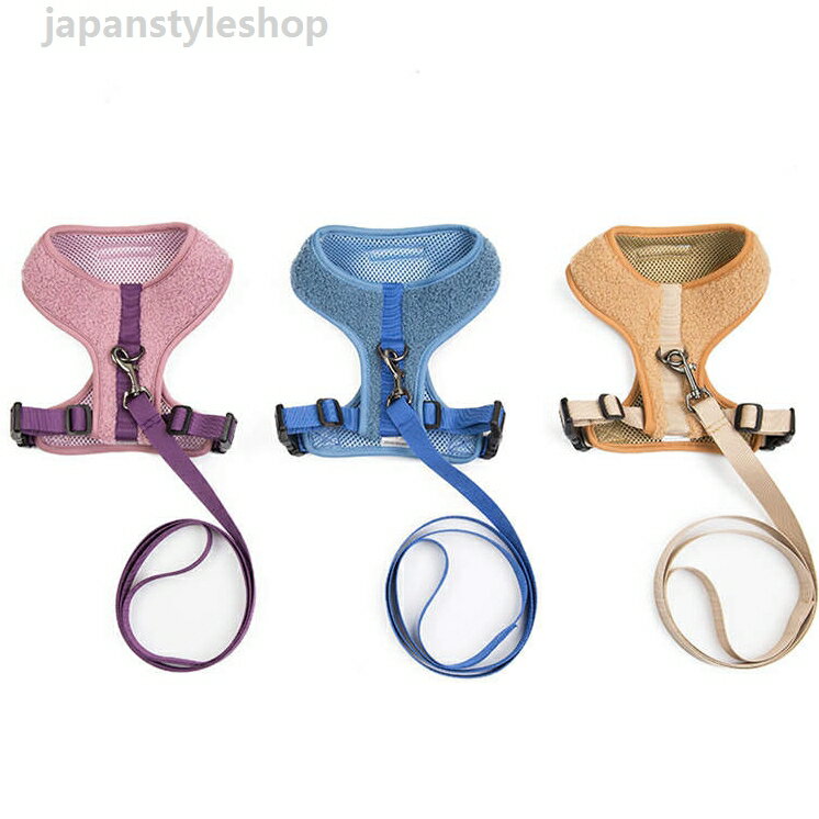 逃生索 - 犬 ハーネス 犬用ハーネス 猫 ネコ 犬 犬用 猫用 犬用リード＋ハーネス 首輪 胴輪 中型犬 大型犬 抜けない ソフト 安全 簡単着脱 咳き込み軽減 調節可能 反射材 引っ張り防止 耐久性 しつけ用 散歩用 軽量 通気