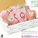 【JAPAN X】【ギフトセット 4,500円コース】 5商品入り 計1070g 贈答用 ギフト ハム ベーコン ソーセージ ウィンナー 宮城 銘柄豚 国産 ジ...