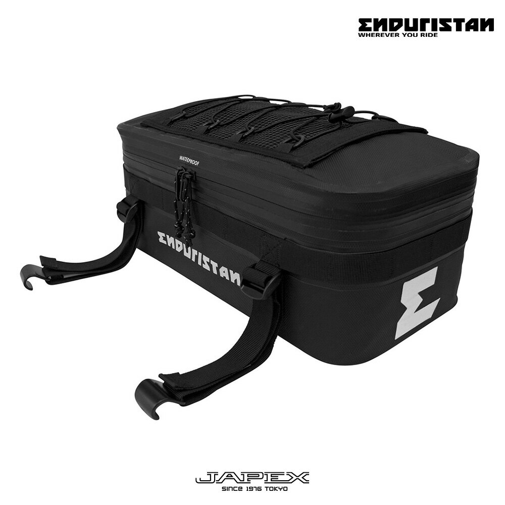 【正規総代理店】エンデュリスタン パニアトッパー Sサイズ / ENDURISTAN 防水 バイク用 リアバッグ シートバッグ パニア上部取り付け可能オフロード キャンプ ツーリング
