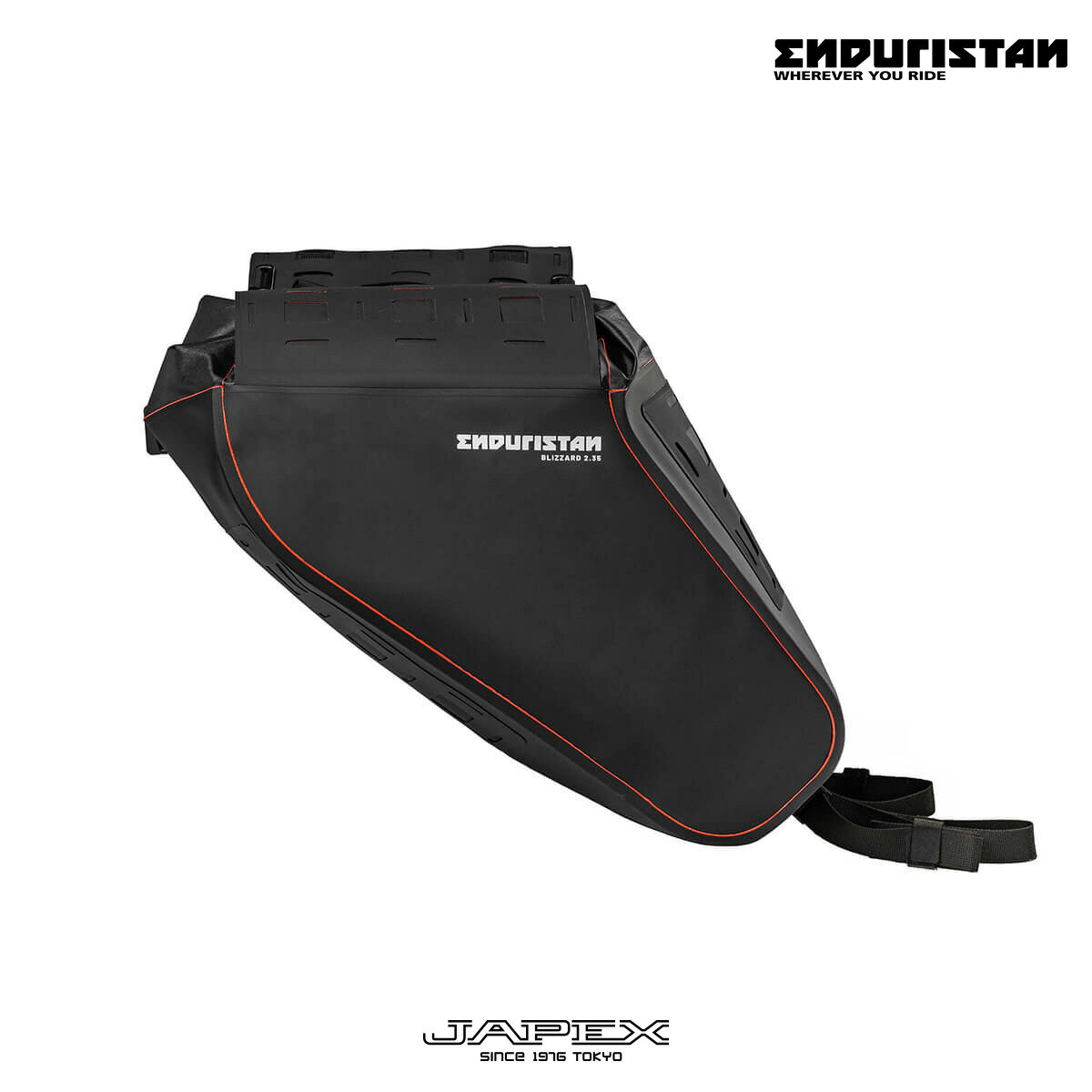 【正規総代理店】エンデュリスタン ブリザード 2.35 サドルバッグ / ENDURISTAN 防水 バイク用 サイドバッグ オフロード キャンプ ツーリング