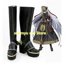 Re:CREATORS レクリエイターズ 軍服の姫君風 コスプレ靴 ブーツ