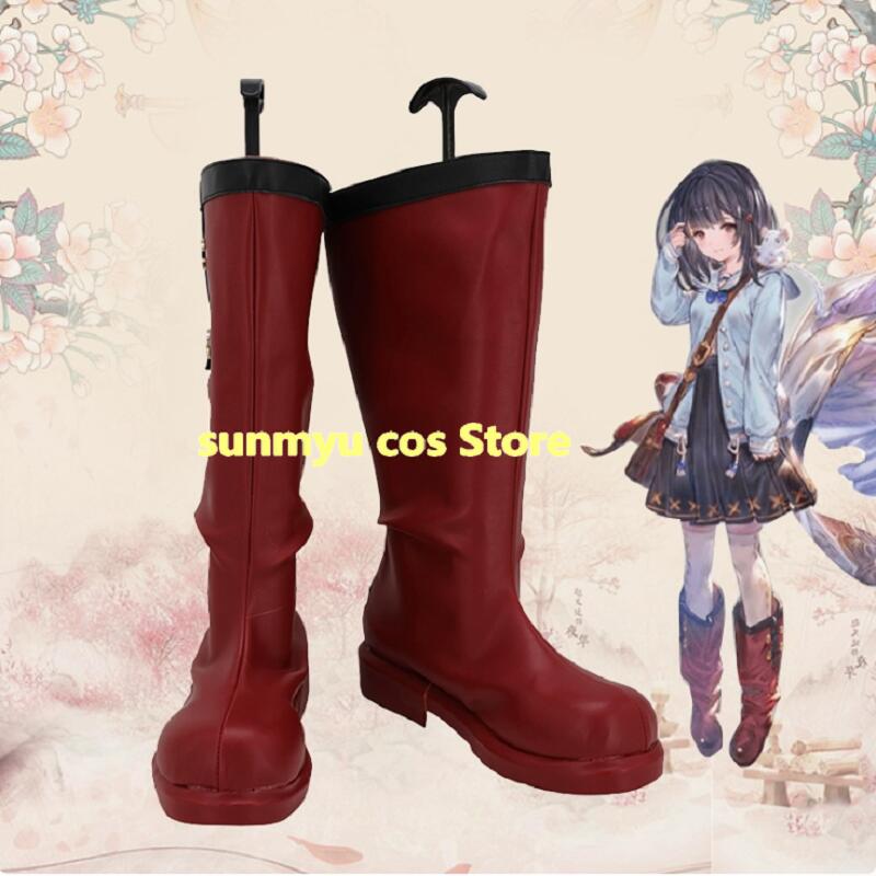 グランブルーファンタジー ‌ビカラ Vikala‌　ブーツ　 コスプレ靴