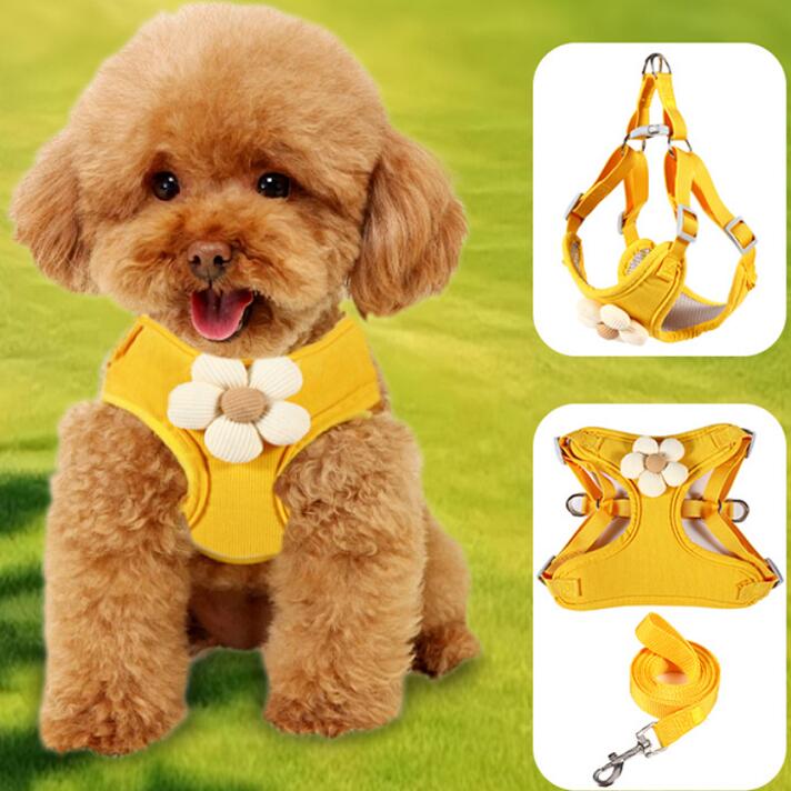 樂天商城 - 送料無料 ペット用リード ＋首輪セット　スリップリード　柔らかいハンド 小型犬 中型犬 おしゃれ シンプル　犬用首輪 ペット 軽量 オシャレ かわいい 丈夫 、お散歩アイテム 引っ張り防止 訓練 ロープ トレーニング