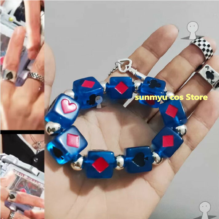 樂天商城 - 送料無料　仮面ライダー剣 剣崎 一真 ネックレス　指輪2点　ブレスレット セット　コスプレ衣装