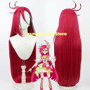トロピカルージュプリキュア 滝沢あすか キュアフラミンゴ ウィッグ コスプレ かつら