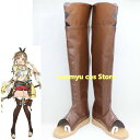 ライザのアトリエ 常闇の女王と秘密の隠れ家 ライザ コスプレ靴 ブーツ