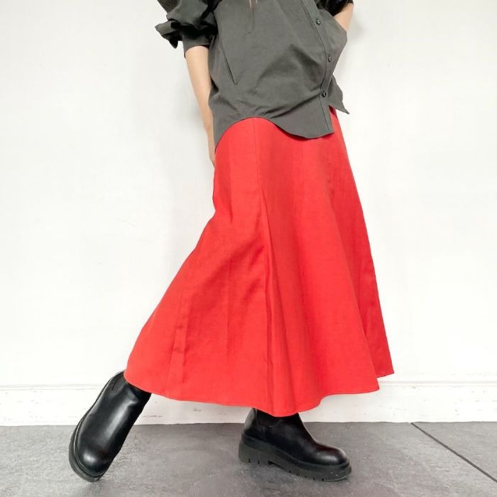 【特別価格】オックスマーメイドスカート(4色) ENTOのサムネイル