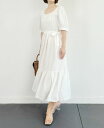 【50%OFF★在庫限り】スクエアネックワンピース