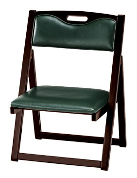 折り畳み高座椅子　座高35cm　濃緑