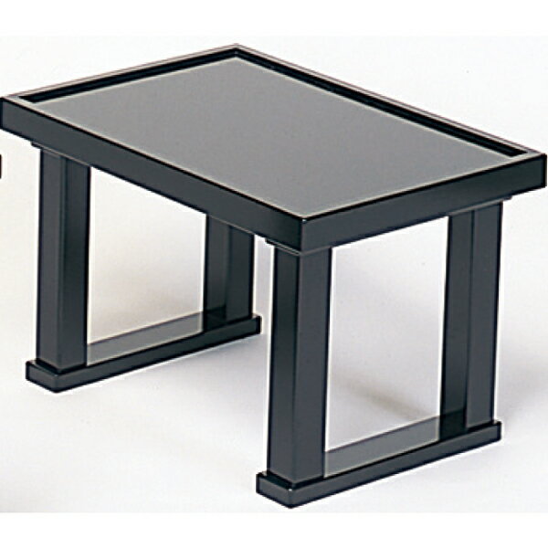 内陣用経机台　黒塗