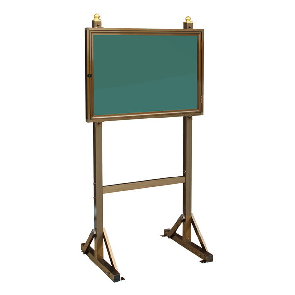 アルミ　簡易掲示板（スタンド型）