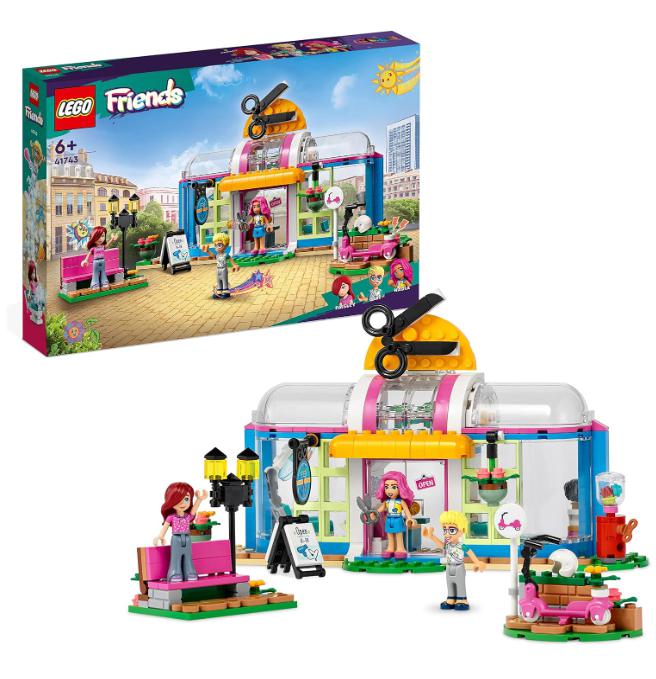 レゴ フレンズ ハートレイクシティのヘアサロン 41743 おもちゃ ブロック プレゼント ごっこ遊び 街づくり LEGO