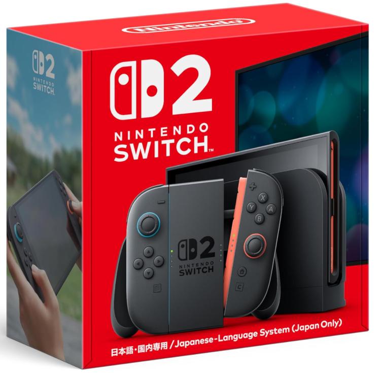Nintendo Switch 2 ニンテンドー スイッチ2 日本語版 国内モデル BEE-S-KB6CA 本体 新世代ゲーム機 クリスマスギフト