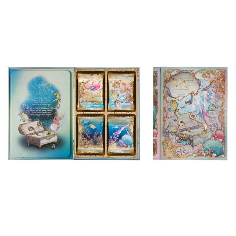 【 送料無料 】メリーチョコレート ナハトラビュリント メアレスリード（海の歌声）16枚入 詰め合わせ チョコレート菓子 洋菓子 ギフト用 スイーツ 個包装 高級感 バレンタイン ホワイトデー ご褒美 お菓子 海に伝わる魔導書より、シーソル...