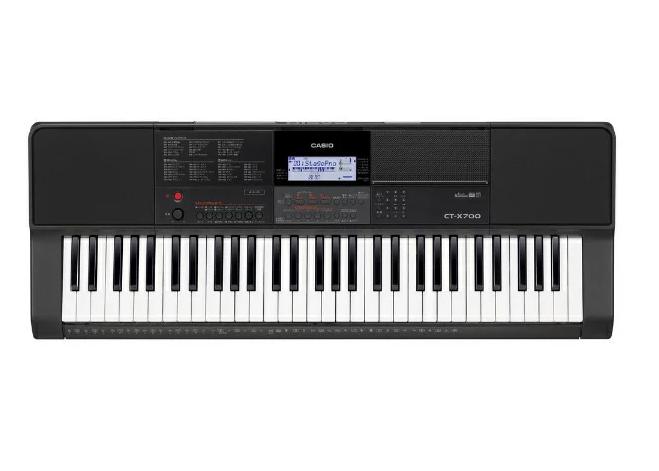CASIO 電子キーボード CT-X700 61鍵盤 初心者向け 多機能 音楽練習 自動伴奏 ポータブルモデル