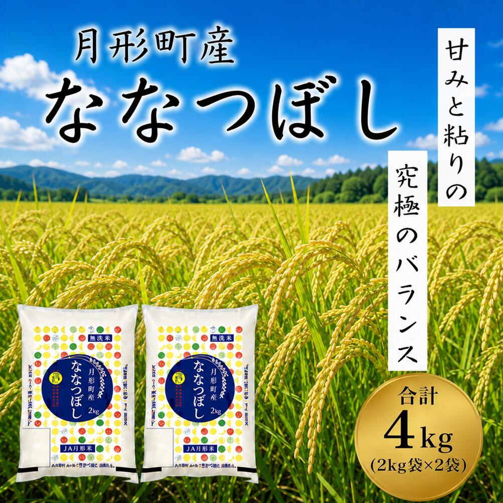 新米 【8年産】 ななつぼし 無洗米 2kg 4kg 6kg 8kg 10kg 15kg 20kg 北海道産 (月形町産) JA月形町 送料無料 産地直送 特A 全量1等米 (3)