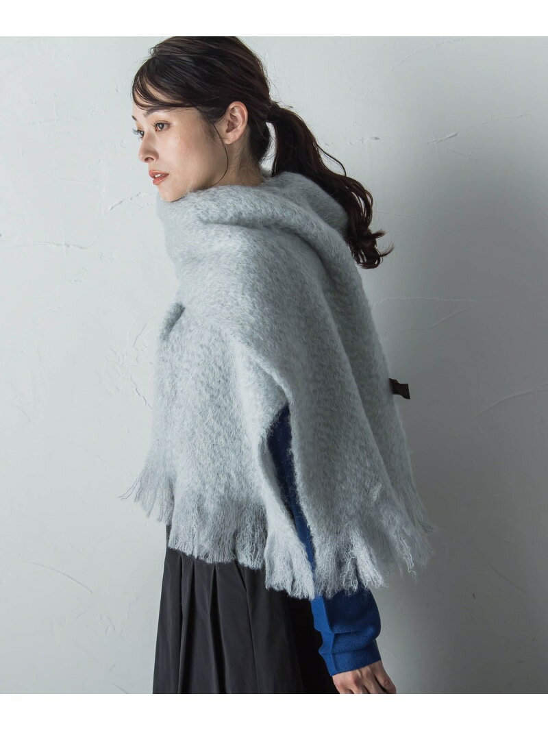 【SALE／30%OFF】モヘヤカラーストール LAUTREAMONT ロートレアモン ファッション雑貨 マフラー・ストール・ネックウォーマー レッド グレー【RBA_E】【送料無料】[Rakuten Fashion]