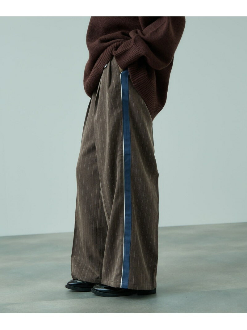 楽天市場】サイドライン パンツ（柄ストライプ）の通販