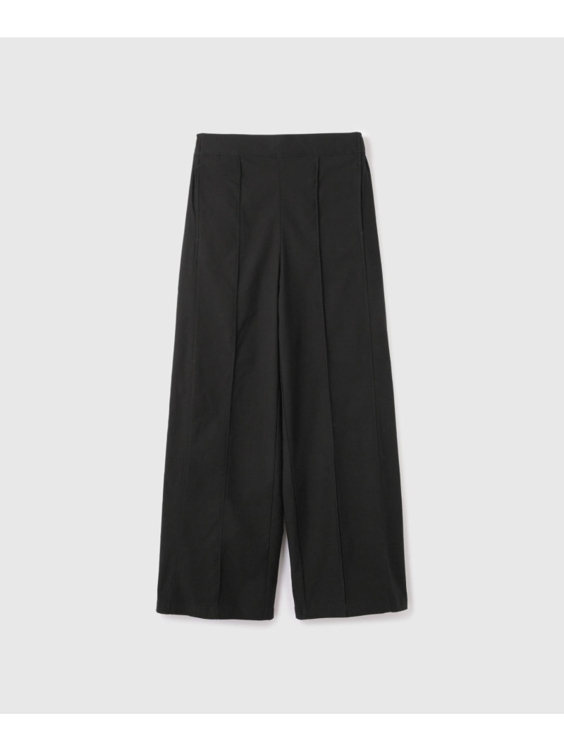 HAKIYASEブラッシュバックワイドパンツ≪手洗い可能≫ VICKY ビッキー パンツ その他のパンツ ブラック【送料無料】[Rakuten Fashion]