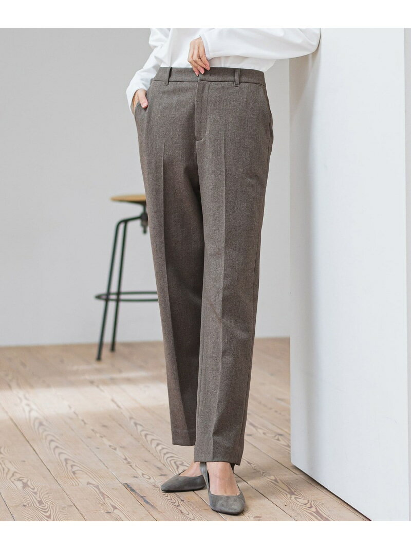 Rakuten - 【SALE／30%OFF】【大きいサイズ】ピクシエスタストレートパンツ≪洗濯機で洗える≫ la.f... ラ・エフ パンツ その他のパンツ ブラック ホワイト ブラウン【RBA_E】【送料無料】[Rakuten Fashion]