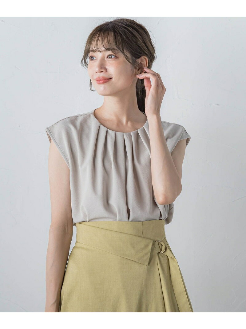 【SALE／30%OFF】カットジョーゼットフロントタックトップス≪手洗い可能≫ ketty ケティ トップス カットソー・Tシャツ ブラック ブラウン グレー【RBA_E】【送料無料】[Rakuten Fashion]