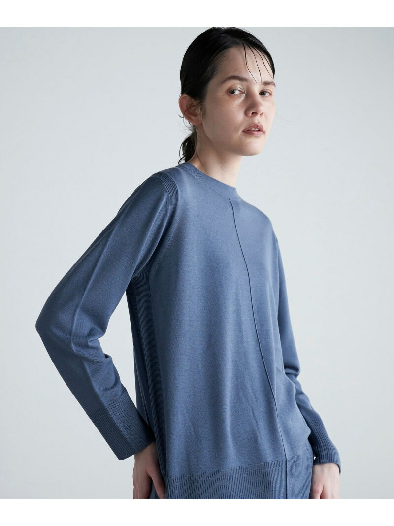 Rakuten - 【SALE／60%OFF】【大きいサイズ/手洗い可能】ECO LUXニットプルオーバー la.f... ラ・エフ トップス ニット グレー ブルー ベージュ【RBA_E】【送料無料】[Rakuten Fashion]