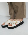 【SALE/15%OFF】【LENA】メタルバックルサンダル ketty ケティ シューズ・靴 その他のシューズ・靴 ホワイト ブラック ブラウン【RBA_E】...