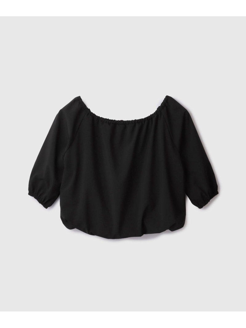 【キレカジ】撥水バルーンブラウス VICKY ビッキー トップス シャツ・ブラウス ブラック ホワイト ブルー【送料無料】[Rakuten Fashion]