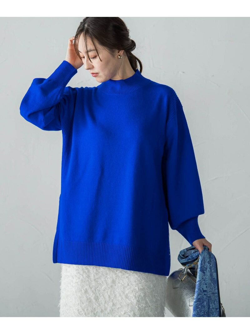 Rakuten - 【SALE／40%OFF】ファインメリノウールチュニックニット≪洗える≫ LAUTREAMONT ロートレアモン トップス ニット ブラウン グリーン ピンク ブルー【RBA_E】【送料無料】[Rakuten Fashion]