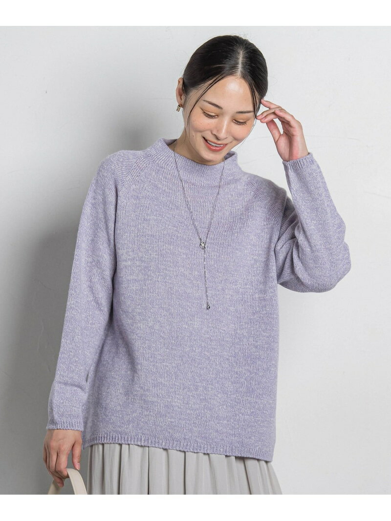 【WEB限定】ホールガーメントニット LAUTREAMONT ロートレアモン トップス ニット ブラック パープル ベージュ ブラウン【送料無料】[Rakuten Fashion]