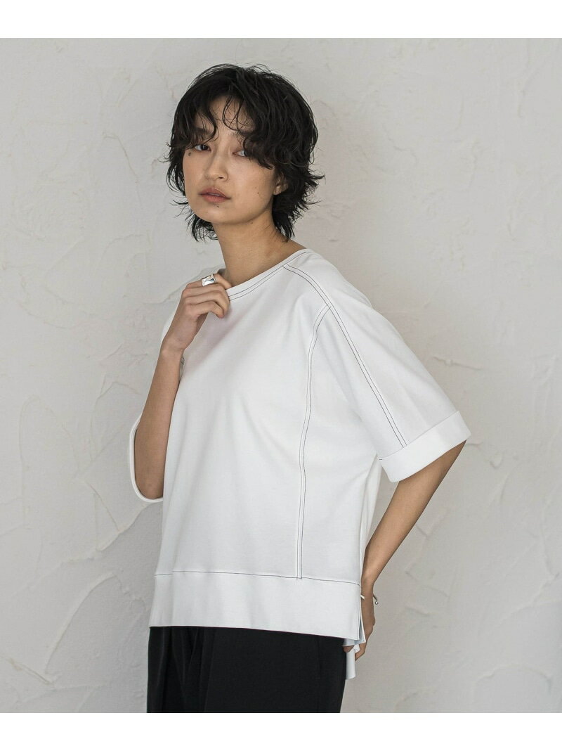 Rakuten - トリケア配色ステッチプルオーバー MAYSON GREY メイソングレイ トップス カットソー・Tシャツ ブラック ホワイト ベージュ【送料無料】[Rakuten Fashion]